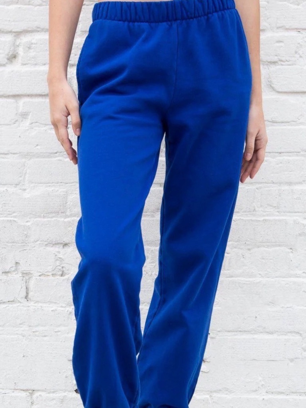 brandy melville rosa sweatpants one size